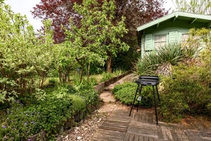Terrace/patio - Gîte Baumann Rombach le Franc – Cozy House with Terrace (Rombach le Franc)