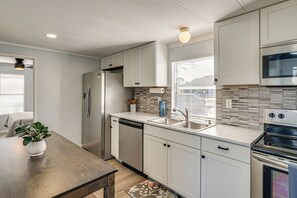 House (3 Bedrooms) | Interior - 2 Mi to Beaches: Breezy Panama City Home w/ Deck! (Panama City Beach)