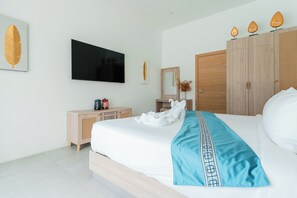 3 bedrooms, travel cot, free WiFi, bed sheets - Villa Moon - Modern Luxury Pool Villa in Bo Phut (Koh Samui)
