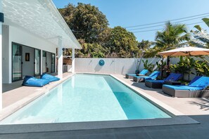 Outdoor pool - Villa Moon - Modern Luxury Pool Villa in Bo Phut (Koh Samui)
