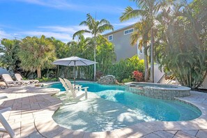 House, 3 Bedrooms | Pool - Palms By The Bay 3 Bedroom Home (Holmes Beach)