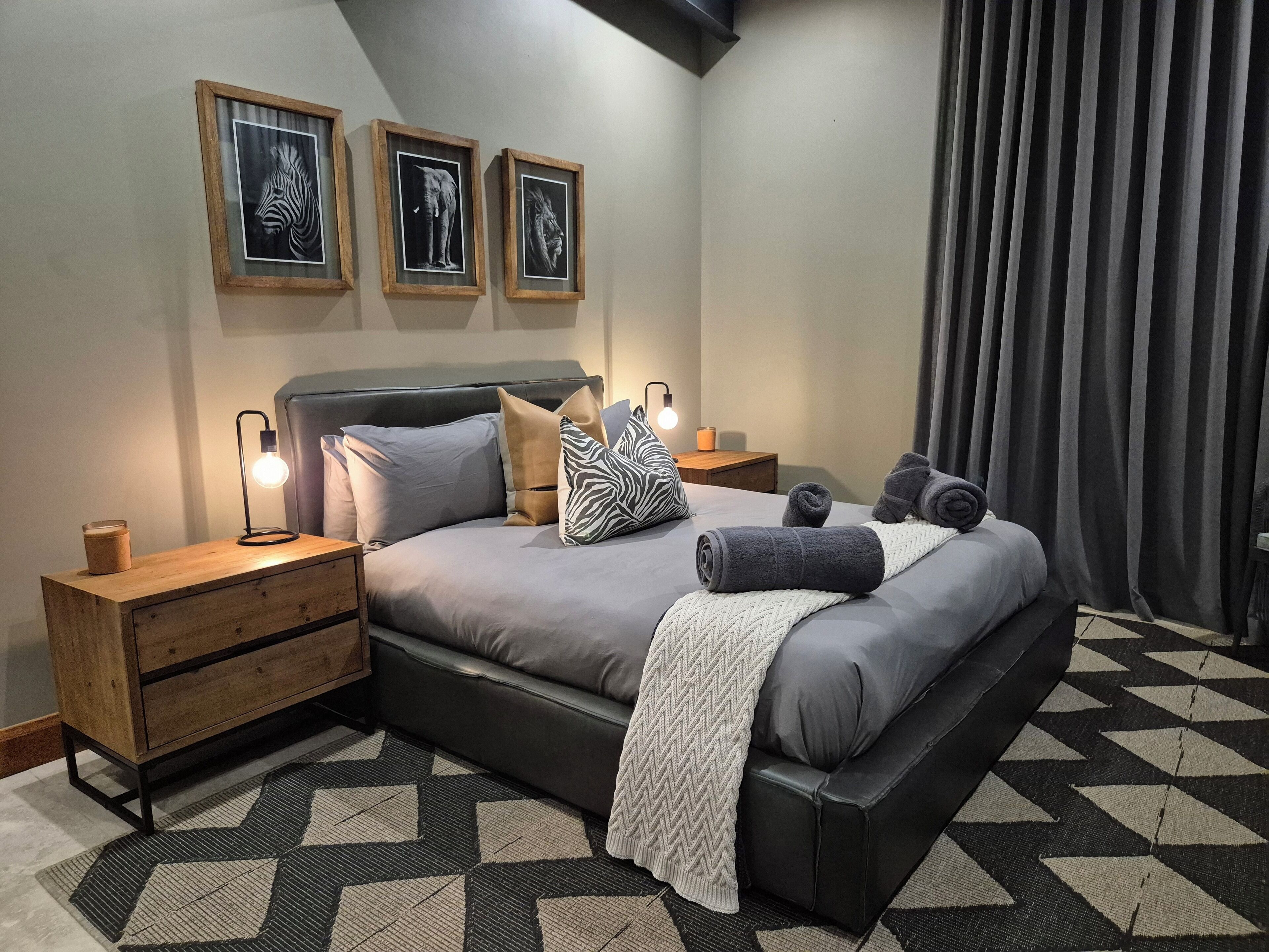 Luxury-Ferienhaus, Terrasse, Bergblick