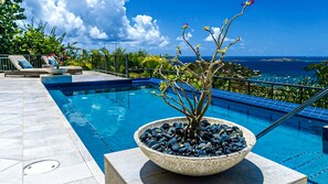 Pool - La Bella Sorella breathtaking panoramic views on island! (St. John)