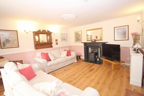 Living area - Unique town house with games room (Padstow)