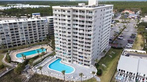 Exterior - 2br/2ba Beachfront Condo With Stunning Ocean Views + Heated Indoor/outdoor Pool (Orange Beach)