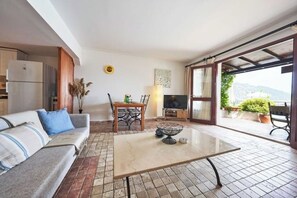 Living area - Su apart.. (Kaş)