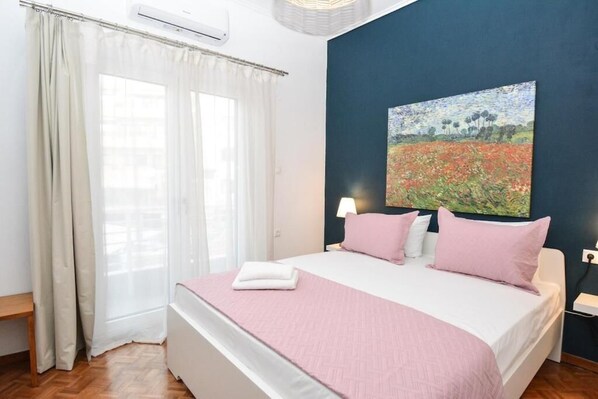 Apartment, 1 Bedroom | Iron/ironing board, free WiFi - Bembo Central Apartment by Checkin (Heraklion)