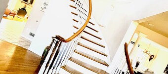 Cozy 1-bedroom with private bedroom tub and shower in a house with amenities