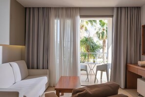 Living area - Mini Villa with Sea View (Malia)