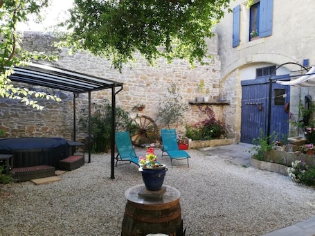 Terrazza/patio. Chez Véronique et Didier