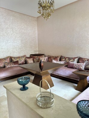 Interior - Apparently well equipped in a quiet residence (Fes)