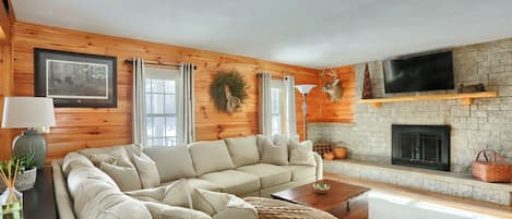 Televisor intel·ligent i llar de foc