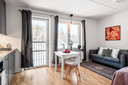 New Stylish Local Apartment in Barkarbystaden