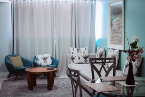 Apartamento, 2 habitaciones | Zona de estar