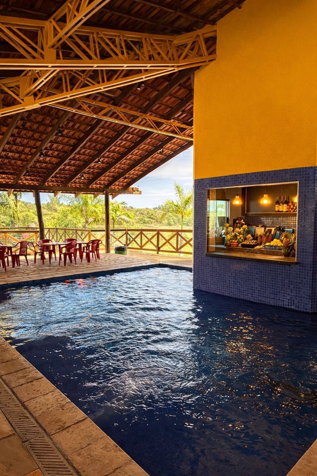 Enceinte de l’hébergement