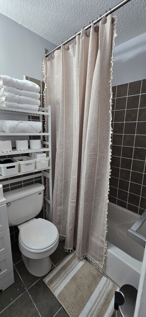 Hair dryer, towels, soap, toilet paper - Bayshore Bungalow (Ocean City)