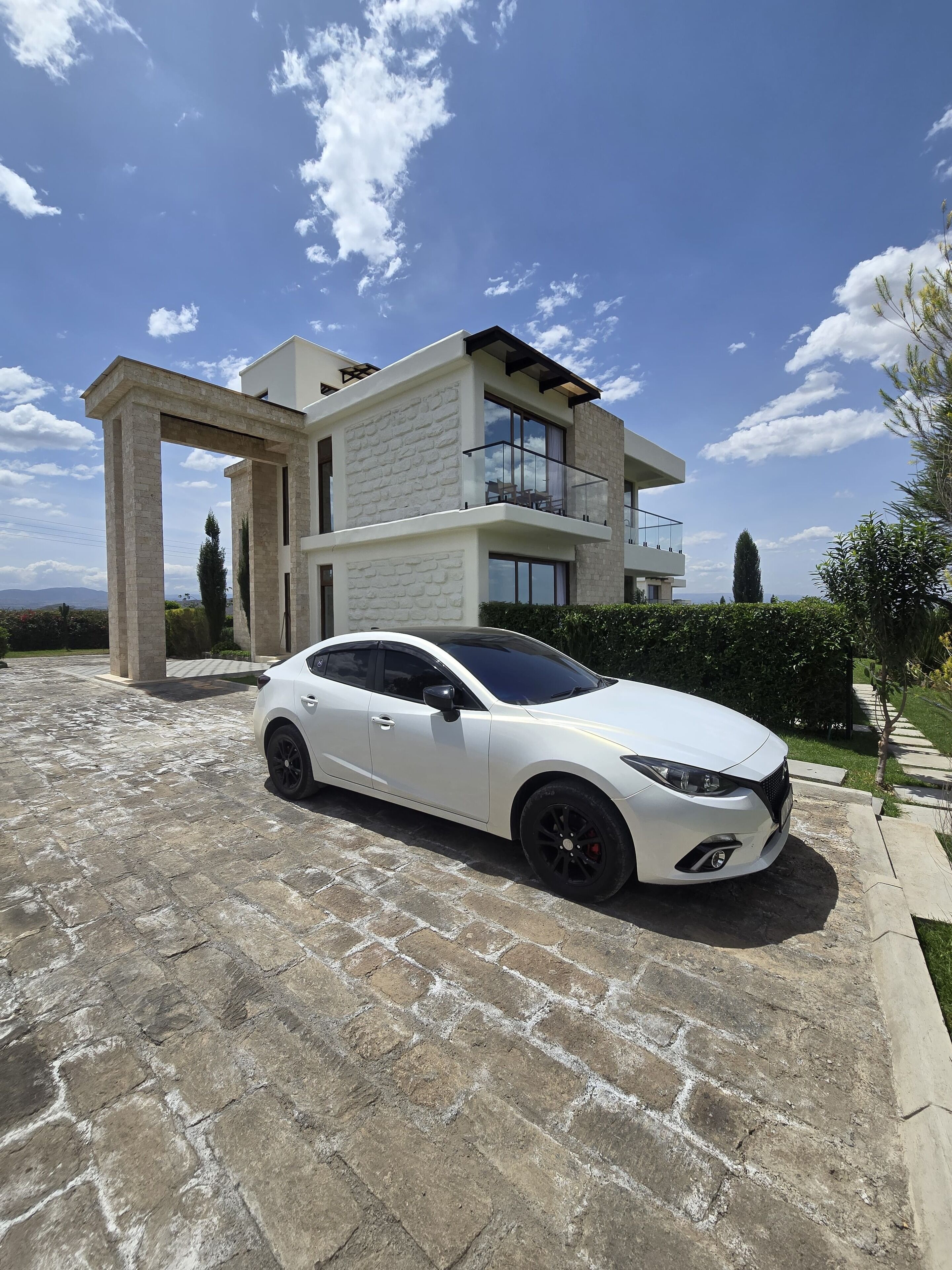 Luxury Double Room, Balcony, Sea View | Property grounds