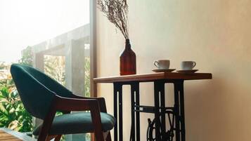 Chambre Double Supérieure, balcon, vue jardin | Intérieur