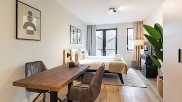 Studio | Een strijkplank/strijkijzer, gratis wifi