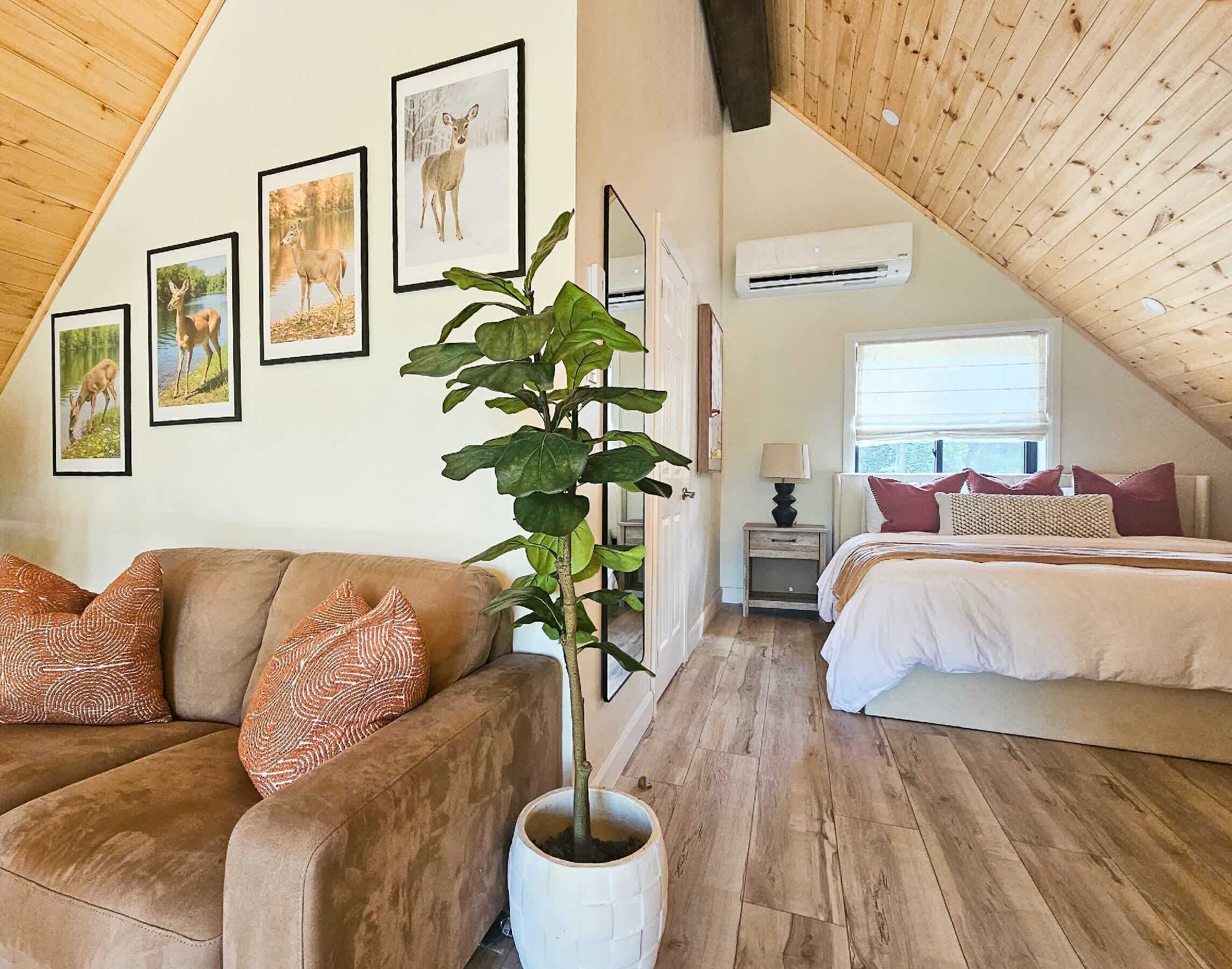 3 chambres, fer et planche à repasser, Wi-Fi, draps fournis