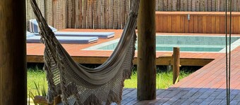 Casa Pindorama com Vista Para o mar em Corumbau