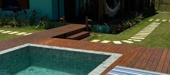 Casa Pindorama com Vista Para o mar em Corumbau