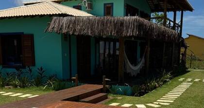 Casa Pindorama com Vista Para o mar em Corumbau