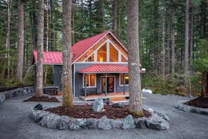 Exterior - Lux Chalet with Air Hockey, Hot Tub, & Fire Place (Ashford)
