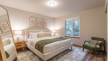 4 habitaciones, escritorio, tabla de planchar con plancha y wifi gratis