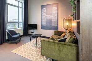 Living area - Hilversum City Apartments (Hilversum)