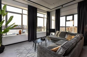 Living area - Hilversum City Apartments (Hilversum)