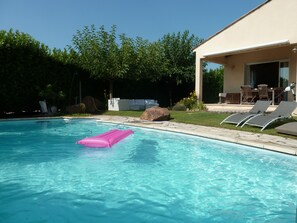 Pool - Charming villa with private pool 5 mns from beaches, Ghisonaccia, 20240, FR (Ghisonaccia)