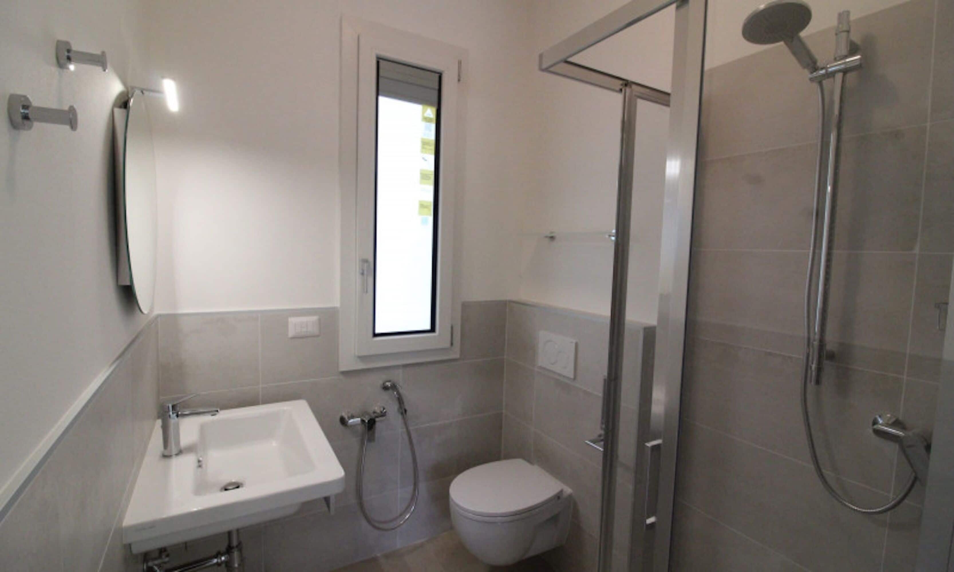Villa, 2 Schlafzimmer, Terrasse, Gartenblick | Badezimmer