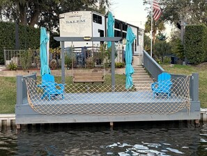 Property grounds - 3-bedroom RV with boat dock & golf cart in Westgate River Ranch Resort and Rodeo (Lake Wales)