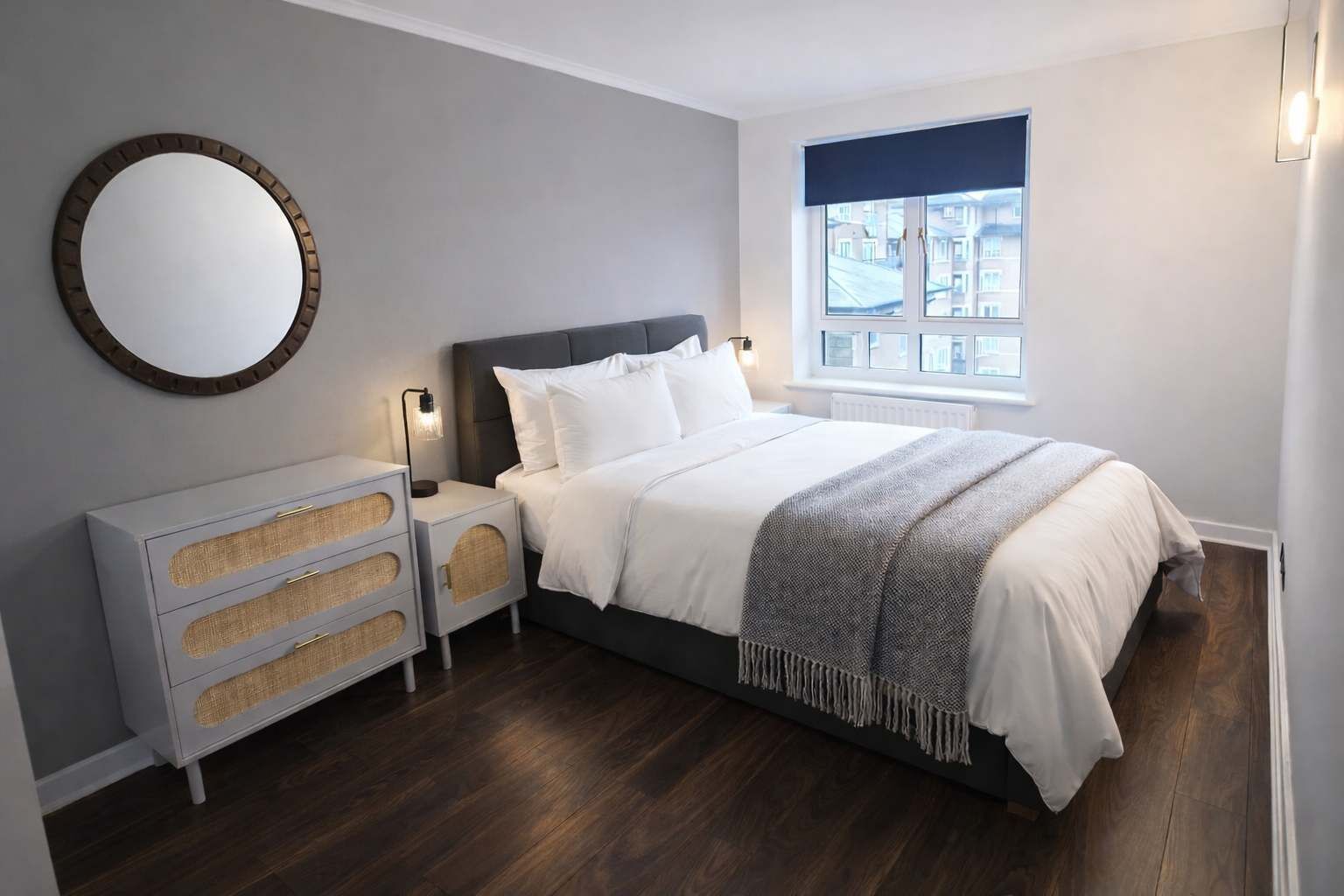 Iron/ironing board, WiFi, bed sheets