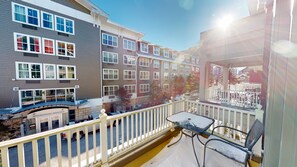 Outdoor dining - NEW! Seneca 217 - Brigham Junior Studio Condo (Snowshoe)