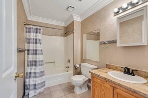 Shower, hair dryer
