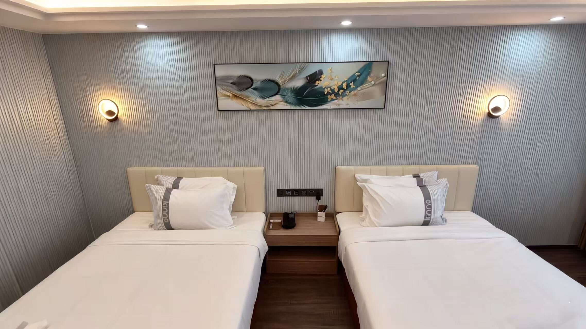 Deluxe Double or Twin Room, Balcony, City View | In-room safe, desk, laptop workspace, iron/ironing board