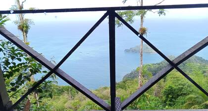 Rustic studio treehouse cabin in Paramin, perfect for quiet mountain-top getaway