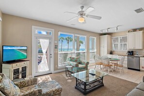 House, Multiple Beds (Destiny Beach Villas #9A&B) | Living area - Destiny Beach Villas #9a&b (Destin)
