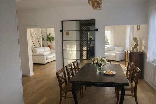 Villa 10 pers, piscine chauffée, jacuzzi, Bordeaux