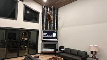 Téléviseur connecté, foyer, livres