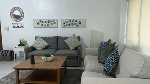 Apartment, 2 Bedrooms, Accessible, Balcony | Living room - Beautiful 2r2b Apartment in Playa Bibijagua, Punta Cana (Punta Cana)