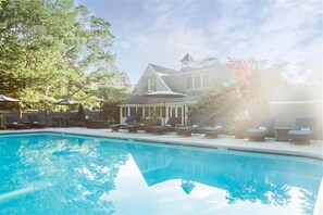 A heated pool - 3BR Stay Near the Ocean | Kitchen, Patio & Pool (Kennebunkport)