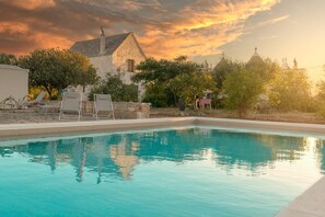 Pool - CASA ERMINIA - Apulian Trullo Whit swimming pool (Carpari)