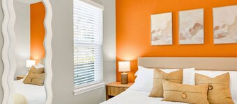 3-Bedroom Family Suite with Pool, Arcade Games, Gym, Free Parking, Baby Gear