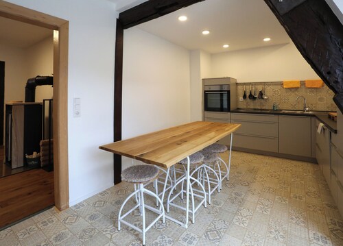 Cozy vacation apartment for groups and families in a quiet location in the village center.