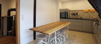 Cozy vacation apartment for groups and families in a quiet location in the village center.