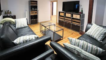 TV connectée, cheminée