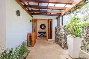 Luxury House, 5 Bedrooms, Private Pool | Terrace/patio - House Reserva Conchal Llama del Bosque (Cabo Velas)